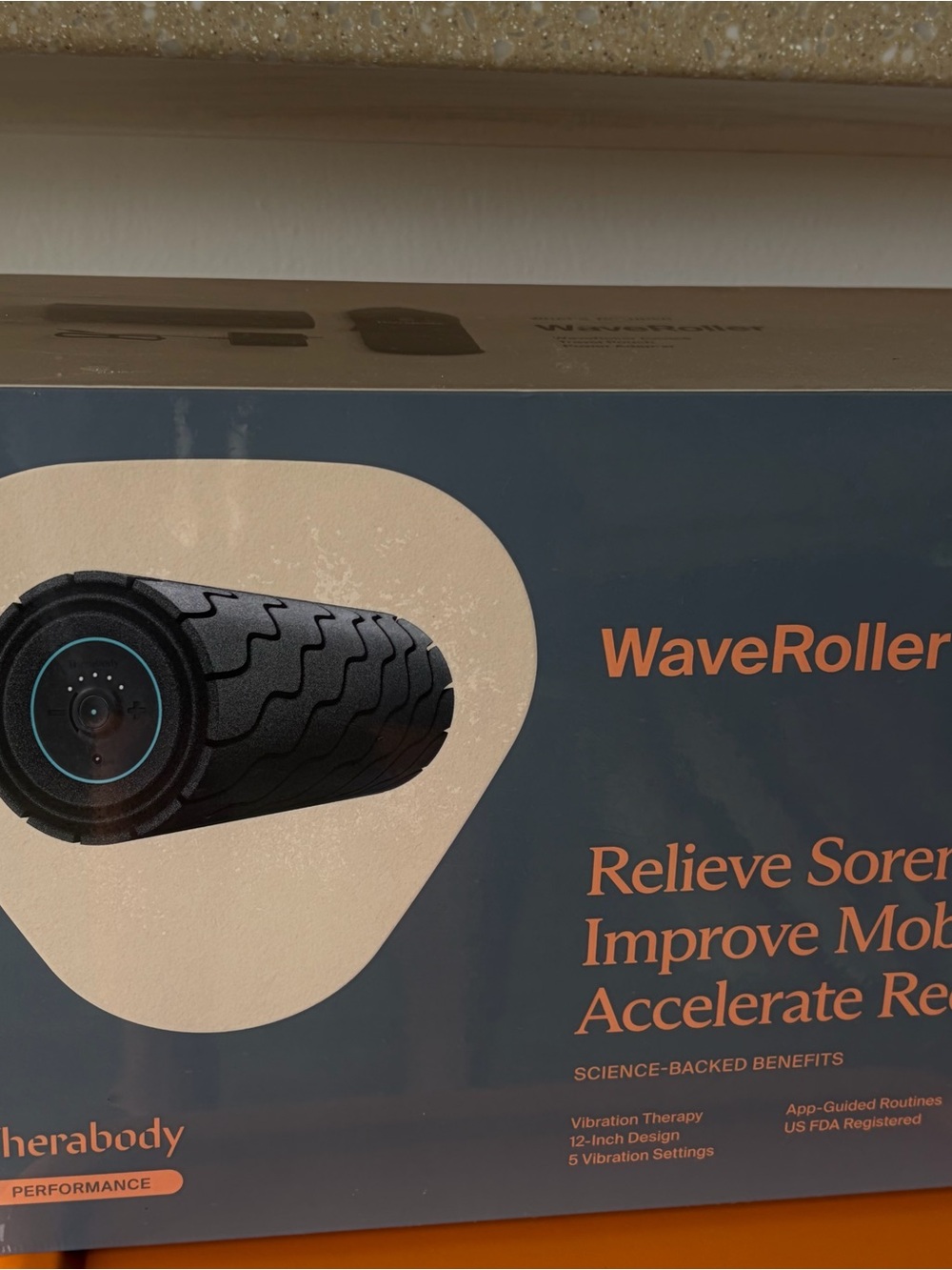Therabody WaveRoller Vibrating Foam Roller